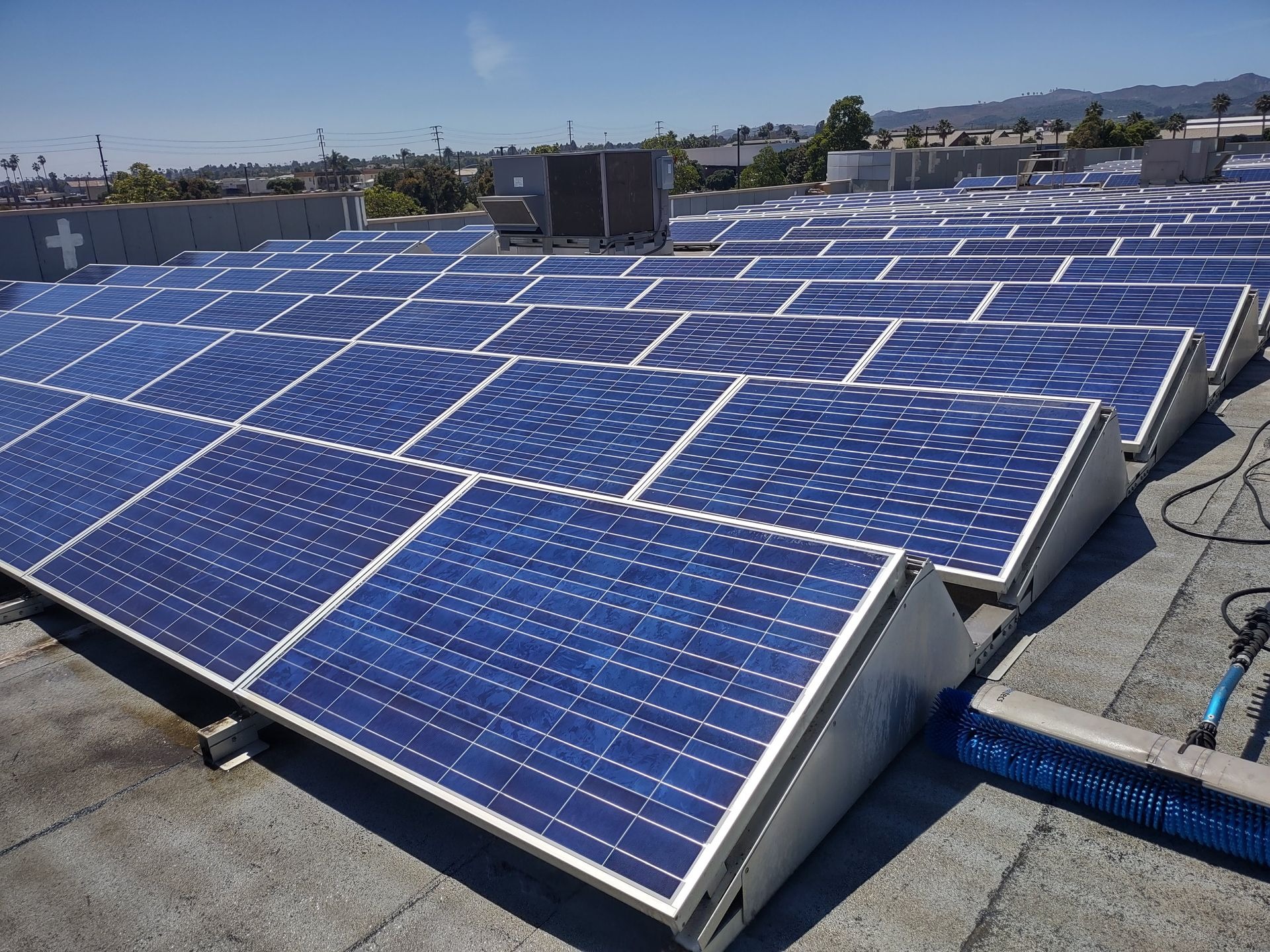 Solar panel cleaning project 1