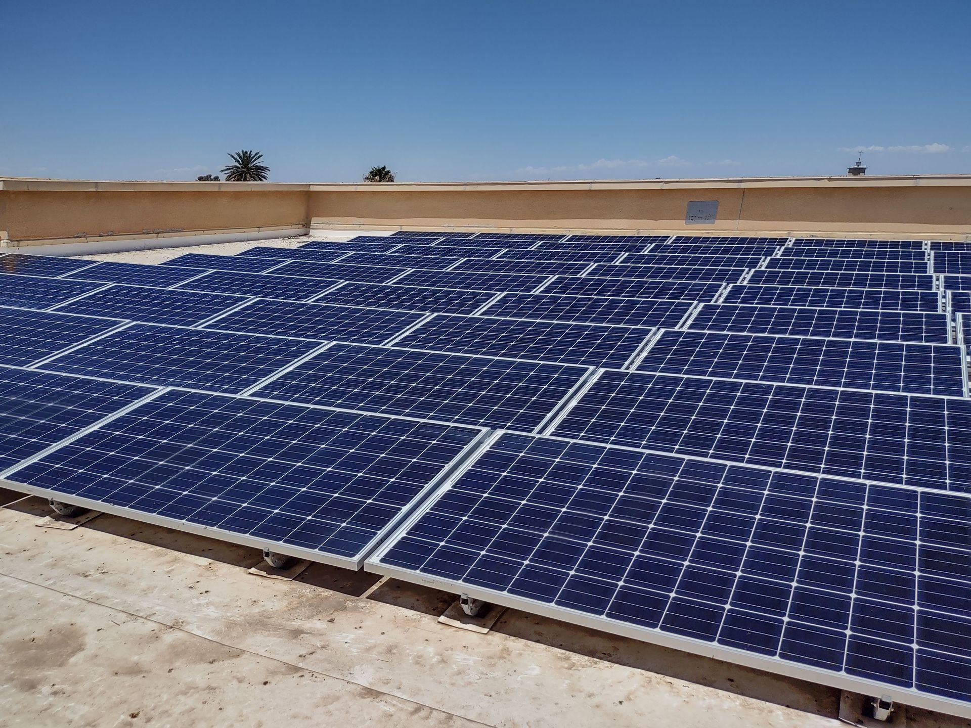 Solar panel cleaning project 3