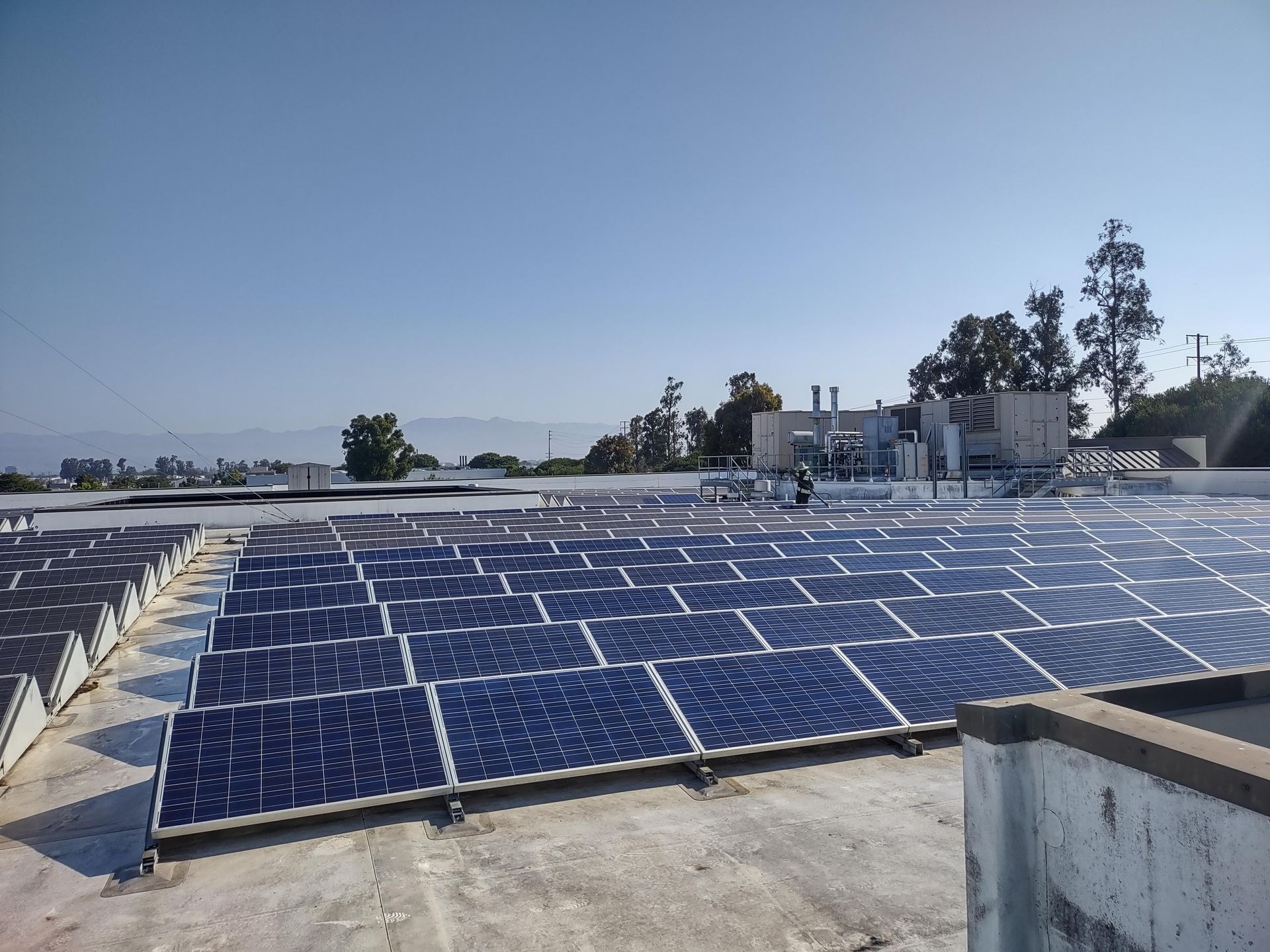 Solar panel cleaning project 9